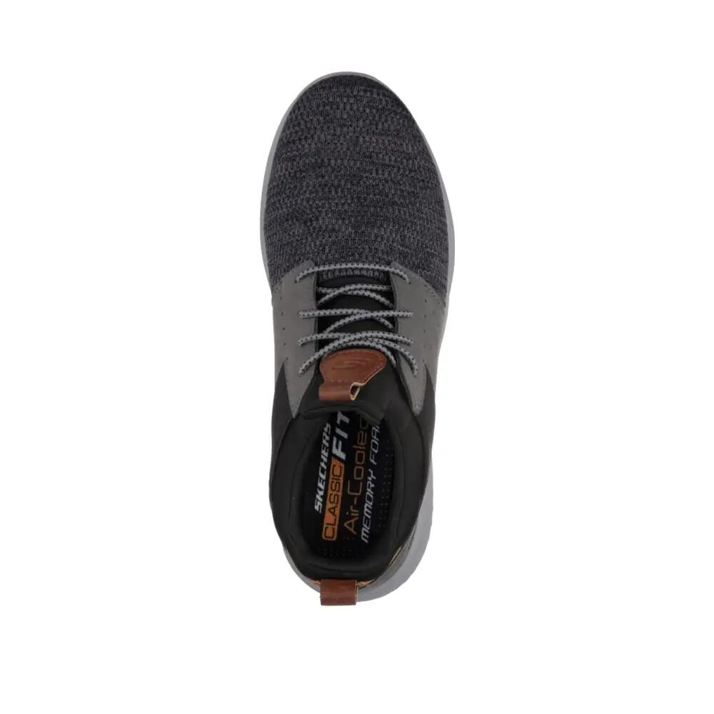 Skechers Men USA DELSON CAMBEN Sneakers Herren Schuhe Schwarz 10/10