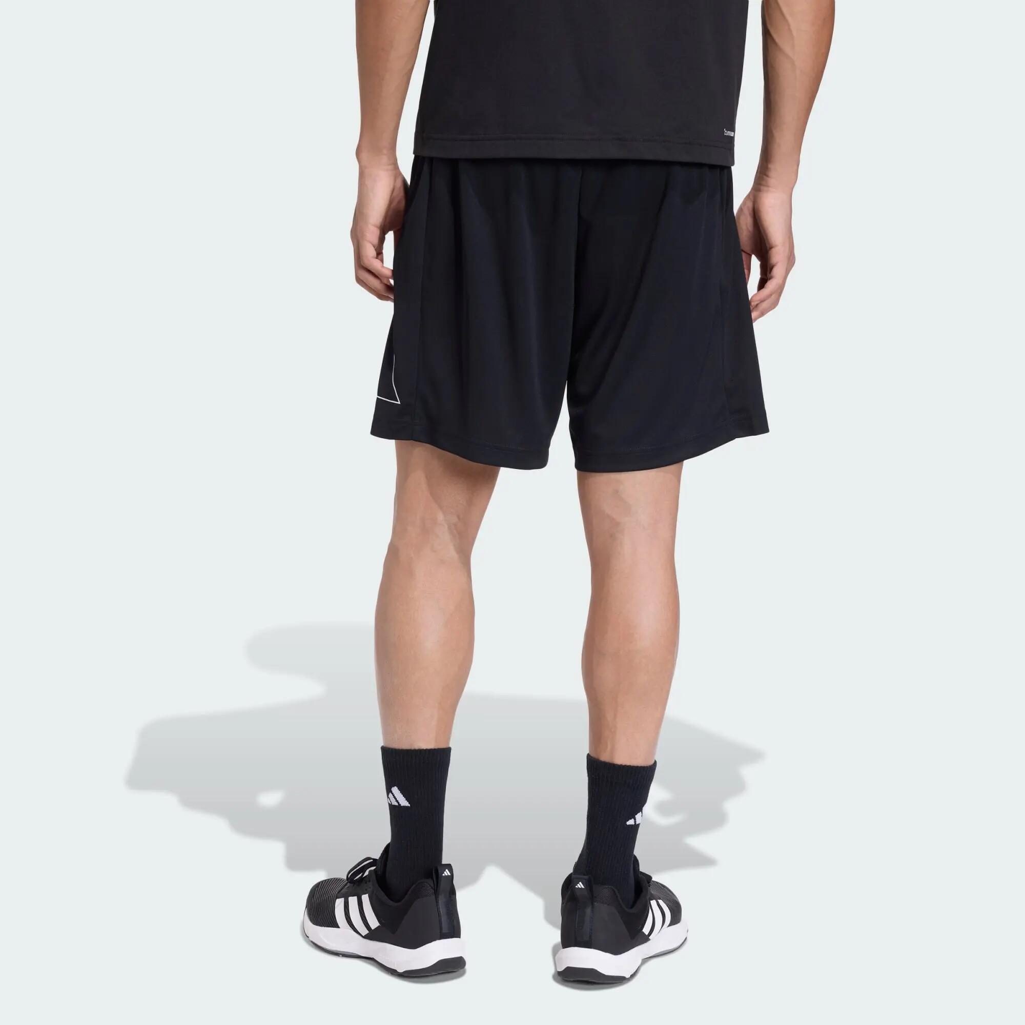 WORKOUT ESSENTIALS BASE PIQUE BIG LOGO SHORTS 3/6