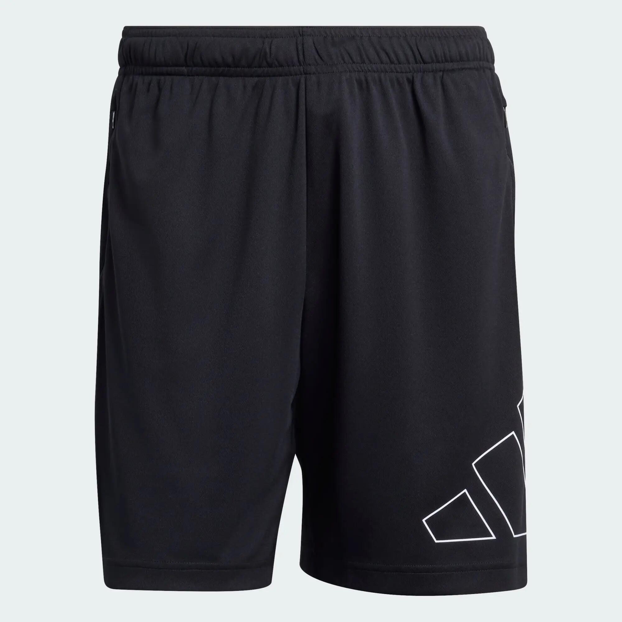 adidas Pantalón corto de training de hombre WE BASE BL SHO Negro — foto 2