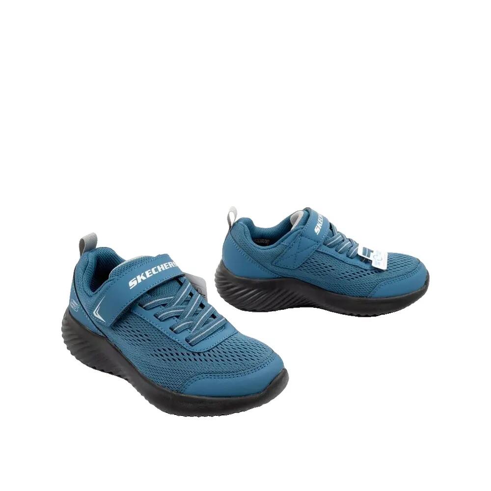 Zapatillas Skechers Bounder-quantarun, Azul, Niños 7/9