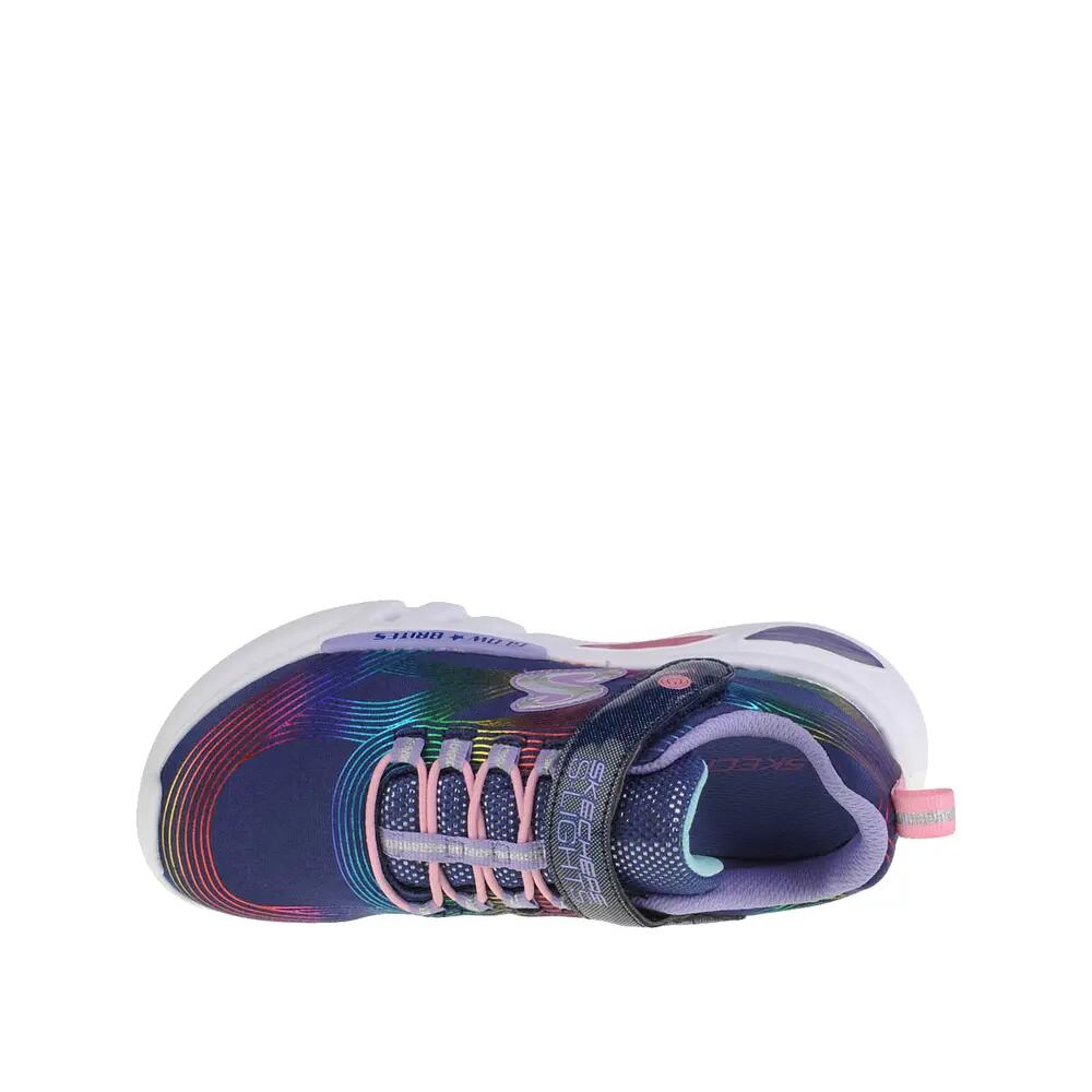 Skechers Glow-Brites Schoenen Blauw 3/7