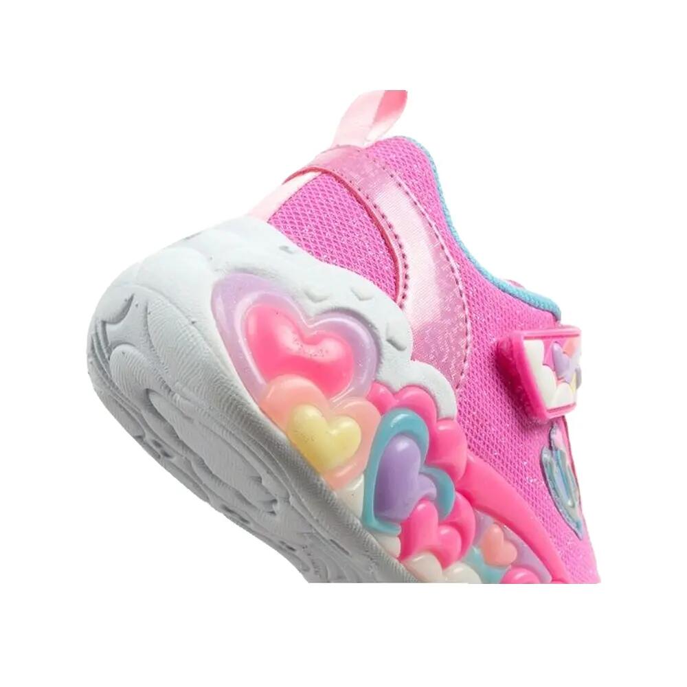 Scarpe da ginnastica Skechers S Lights-eternal Heart, Rosa, Bambini 6/10