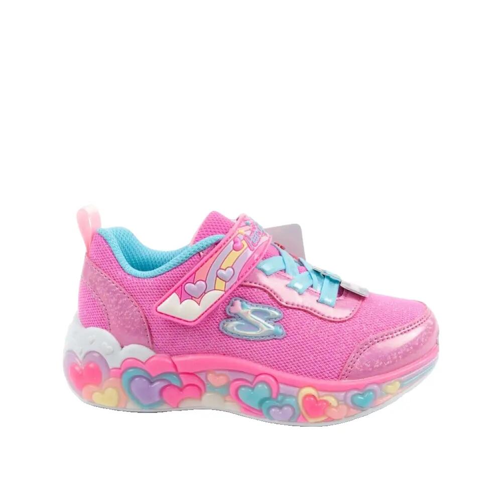 Scarpe da ginnastica Skechers S Lights-eternal Heart, Rosa, Bambini 10/10