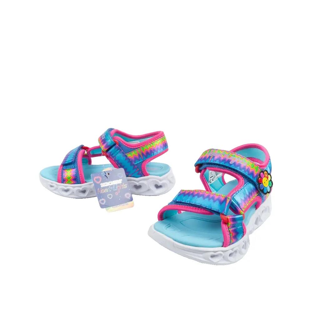 Sandálias para bebé Skechers Heart Lights Miss Vibrant 8/8