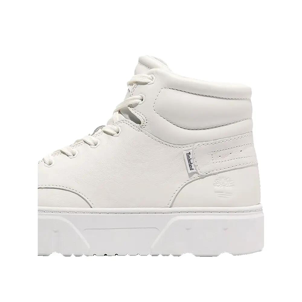 Timberland Modelo Laurel Court High Top Cor Branco 9/9