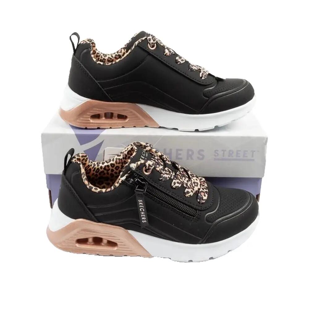 Scarpe da ginnastica ragazza Skechers Uno Lite 2.0 Leopard Stride 9/9