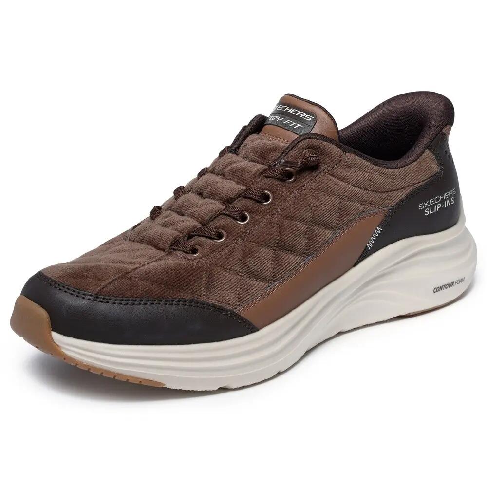 Skechers Contour Foam-cordelux marron   -  pour   Caminar 2/7