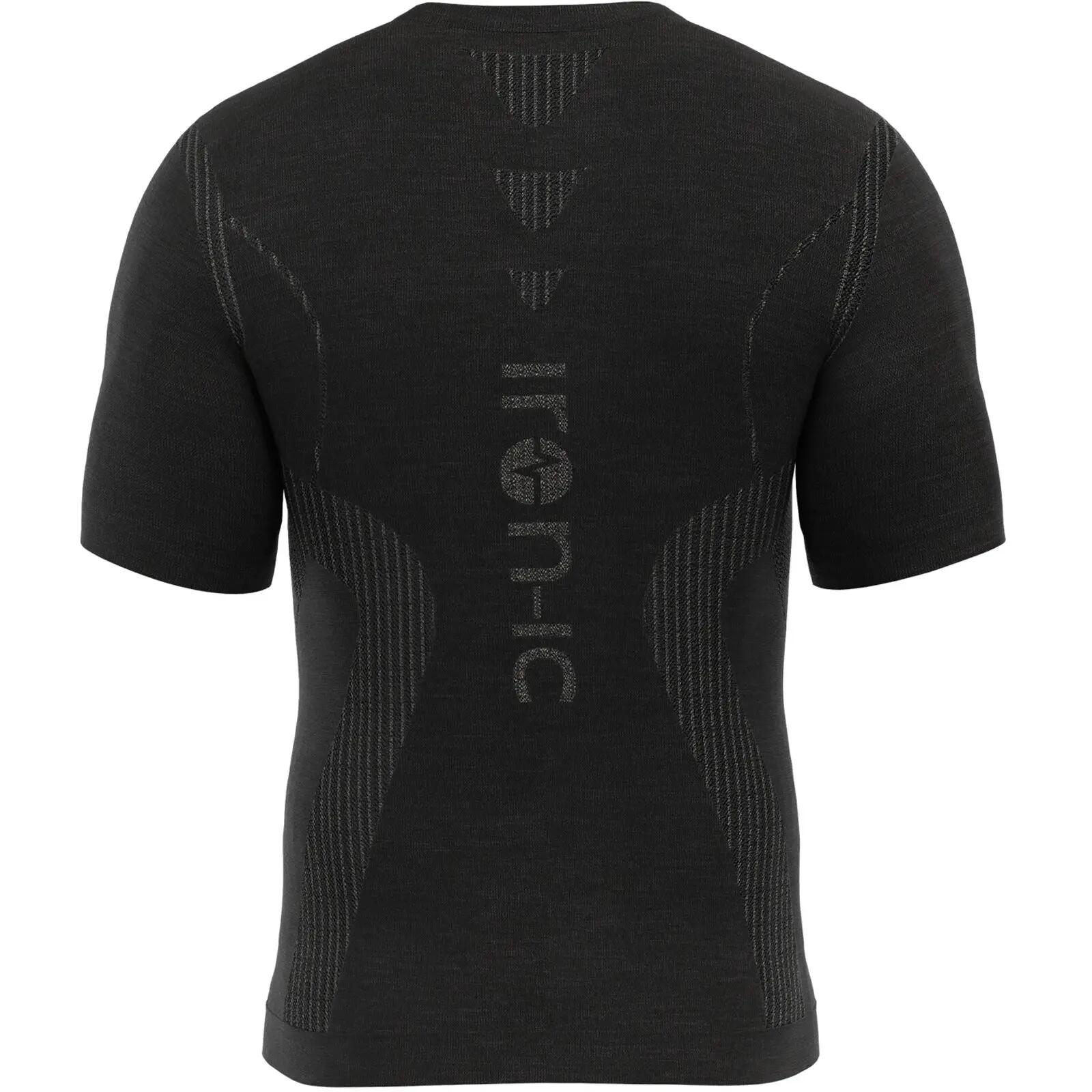 Kurzarmshirt Merino 40 Shortsleeve Man black 2/2