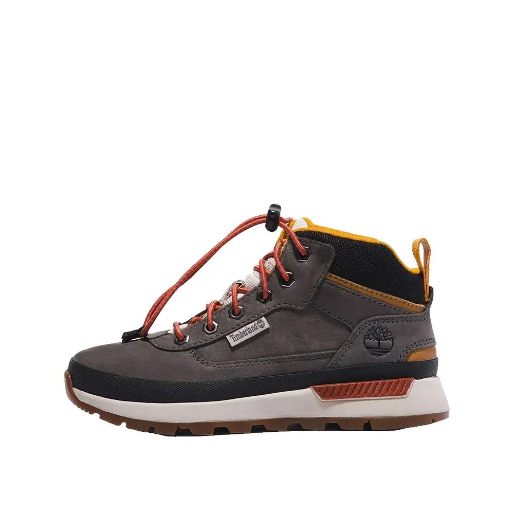 Timberland Field Trekker Mid Junior Hiking Shoes Grey 4/9