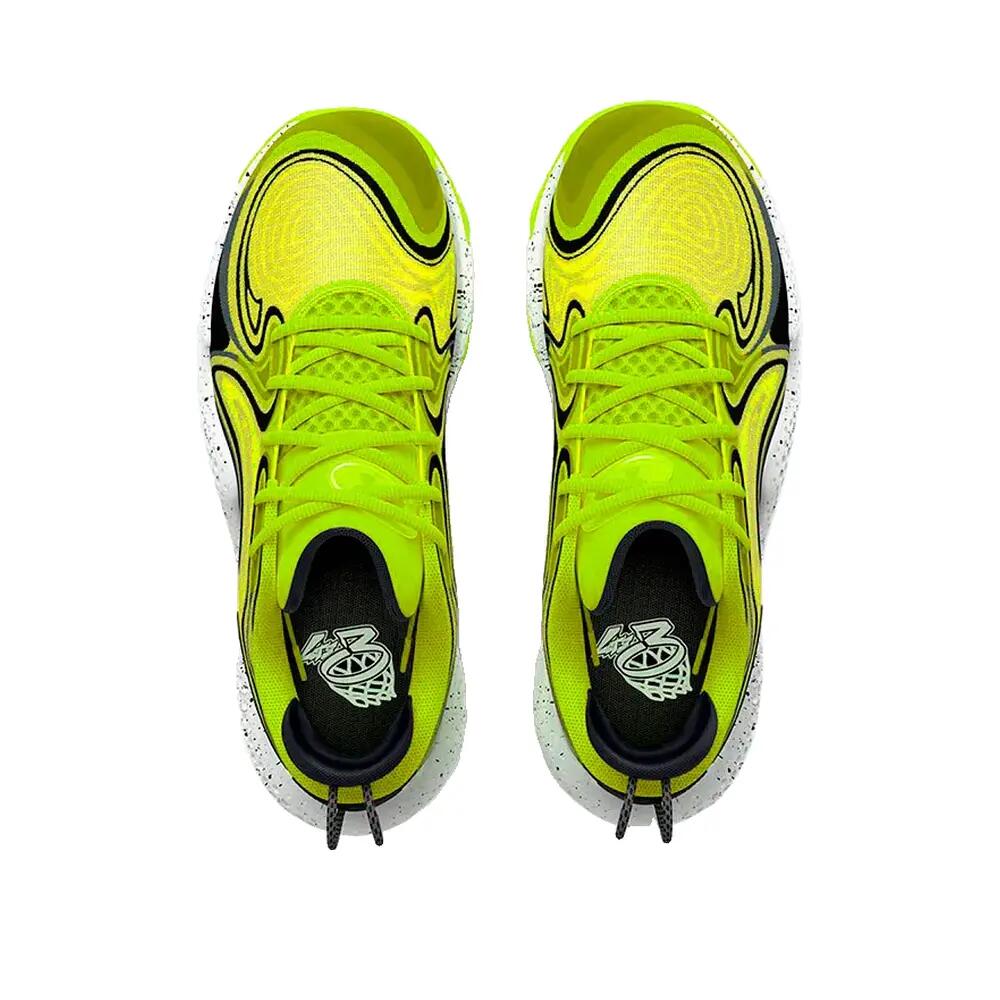 Scarpe da basket Under Armour Spawn 6 Giallo fluo 5/5