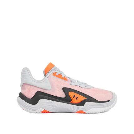 Zapatillas de baloncesto Under Armour Spawn 7 Gris/Negro/Rojo