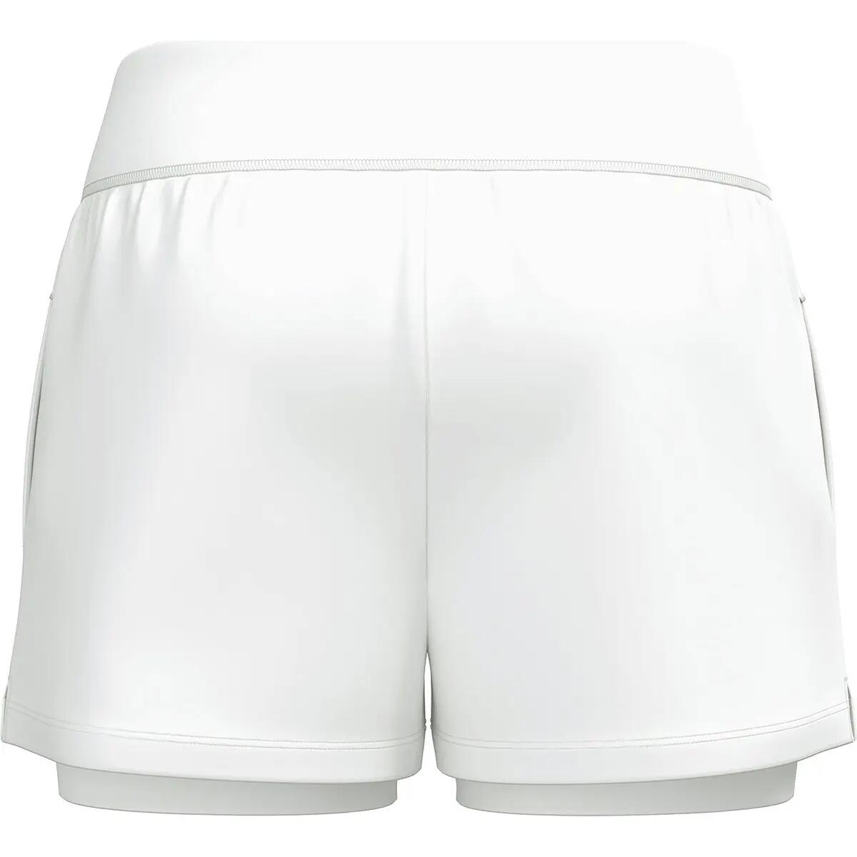 Short - Hardlopen - Dames - 2-in-1, ritszakken - Jako One - Wit 2/5