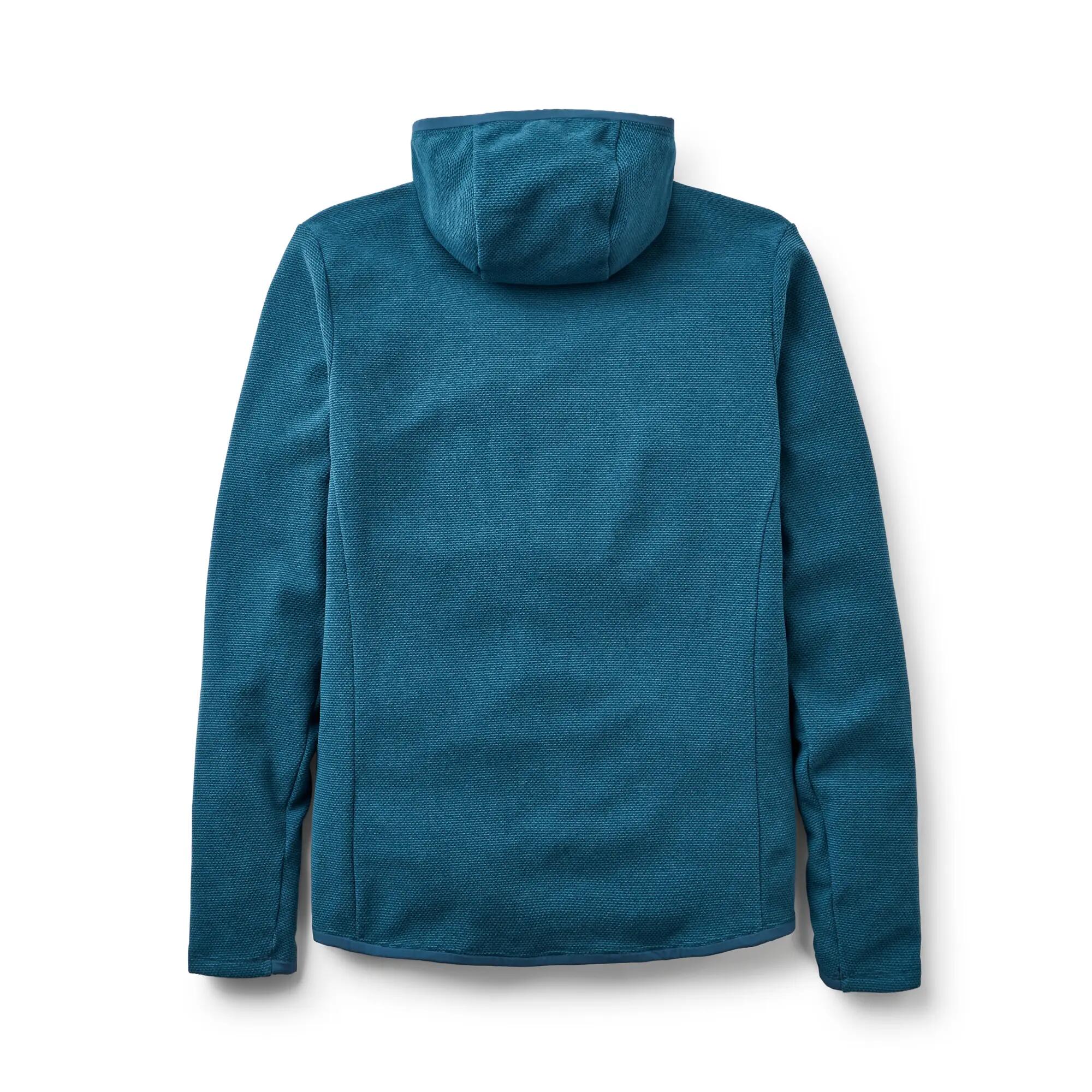 Men's Fleece Hoody Stavel - Tempest Blue -  4