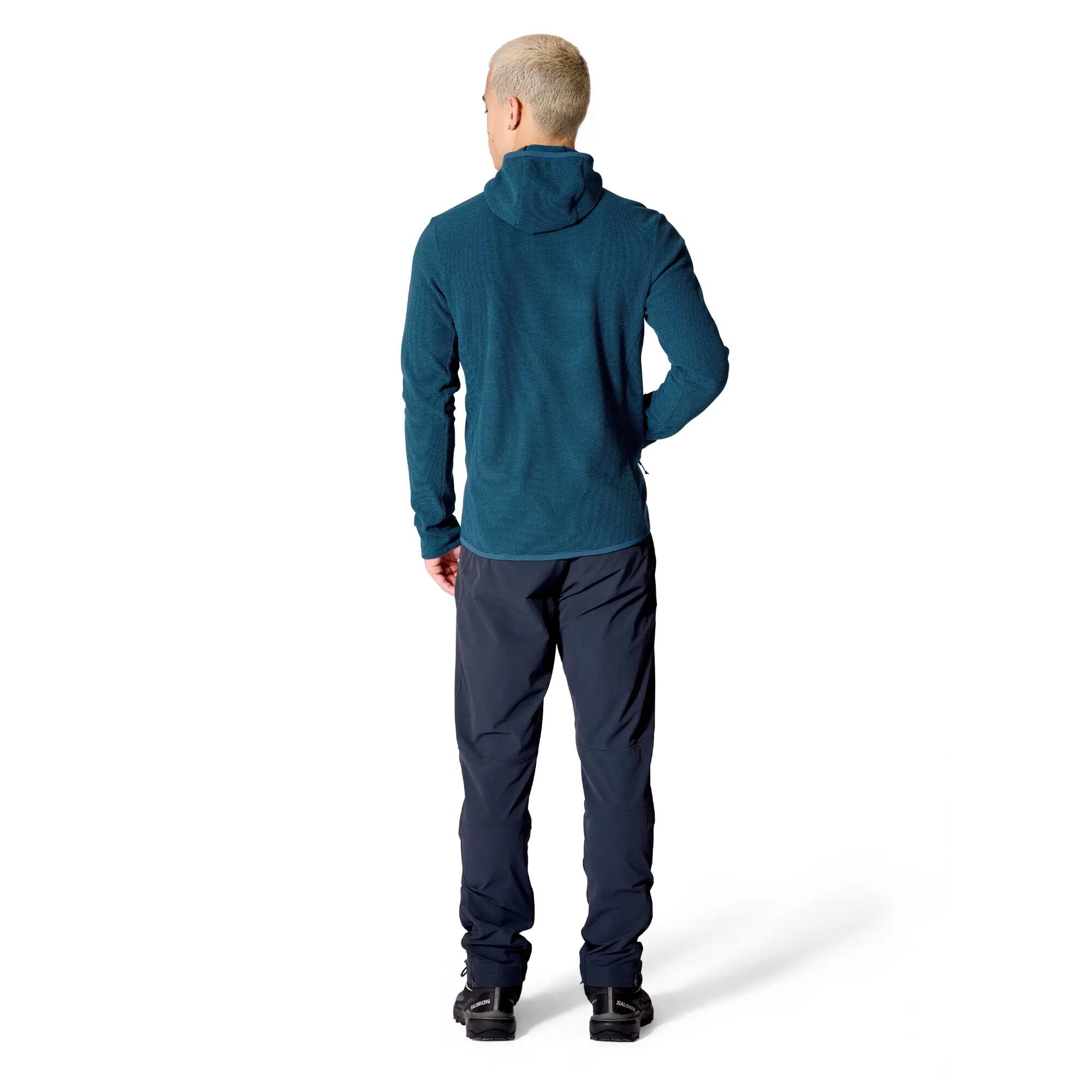 Men's Fleece Hoody Stavel - Tempest Blue -  2