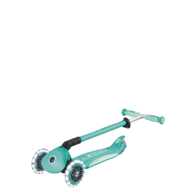 Globber Go Up Deluxe Işıklı Scooter - Mint Yeşili