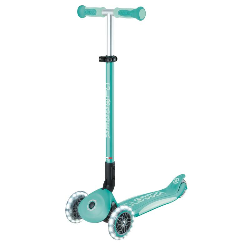 Globber Go Up Deluxe Işıklı Scooter - Mint Yeşili