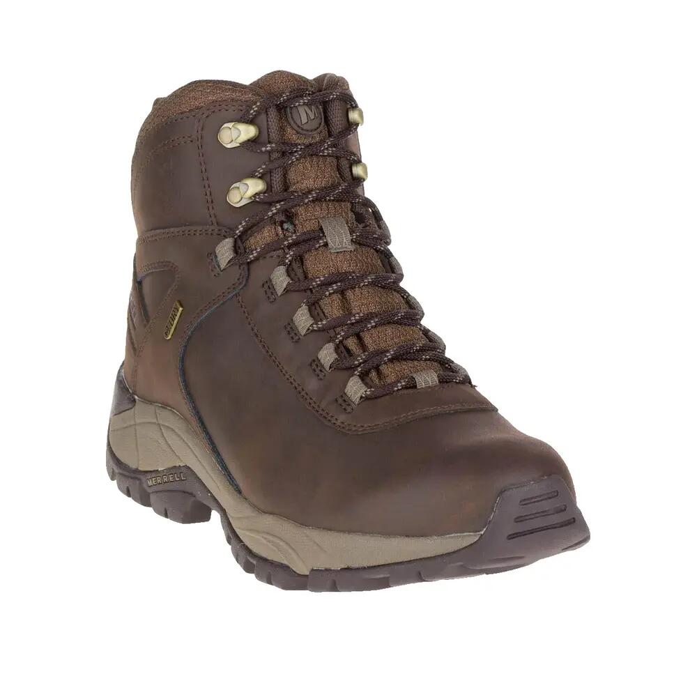 Botas de montaña Merrell Vego Mid de cuero impermeable Marrón 5/8