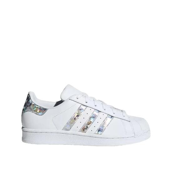 adidas Superstar J Weiß