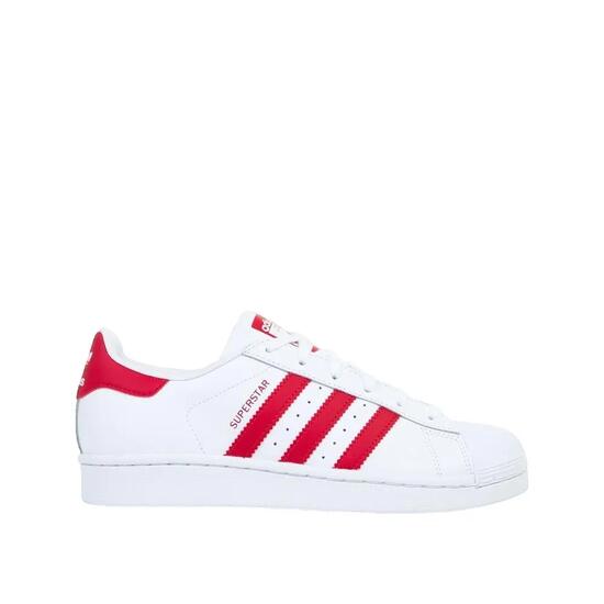 Zapatillas adidas Superstar J Blanc/Rouge
