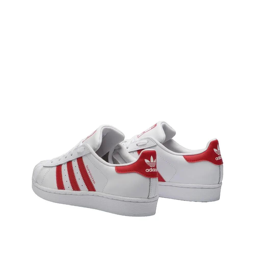 adidas Superstar Cloud White Scarlet (GS) — foto 3