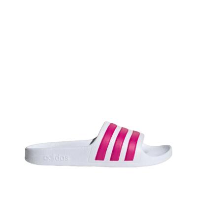 Tongs adidas adilette aqua Bianco/Rosa