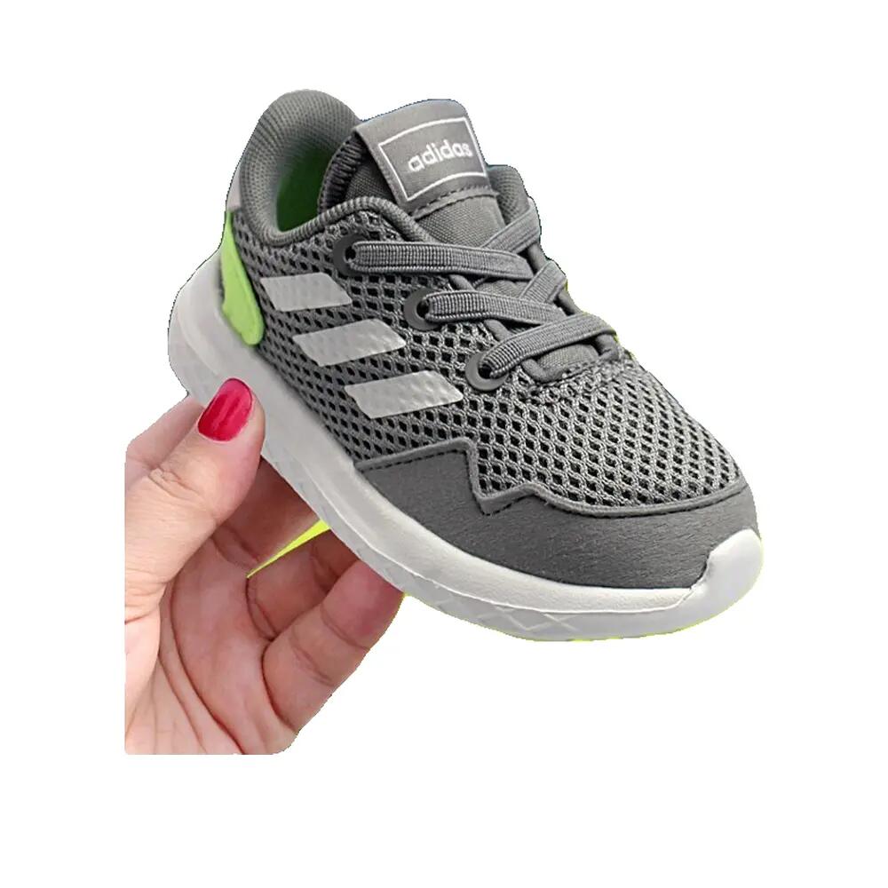 Chaussures de course adidas Archivo Gris/Blanc/Vert fluo 7/7