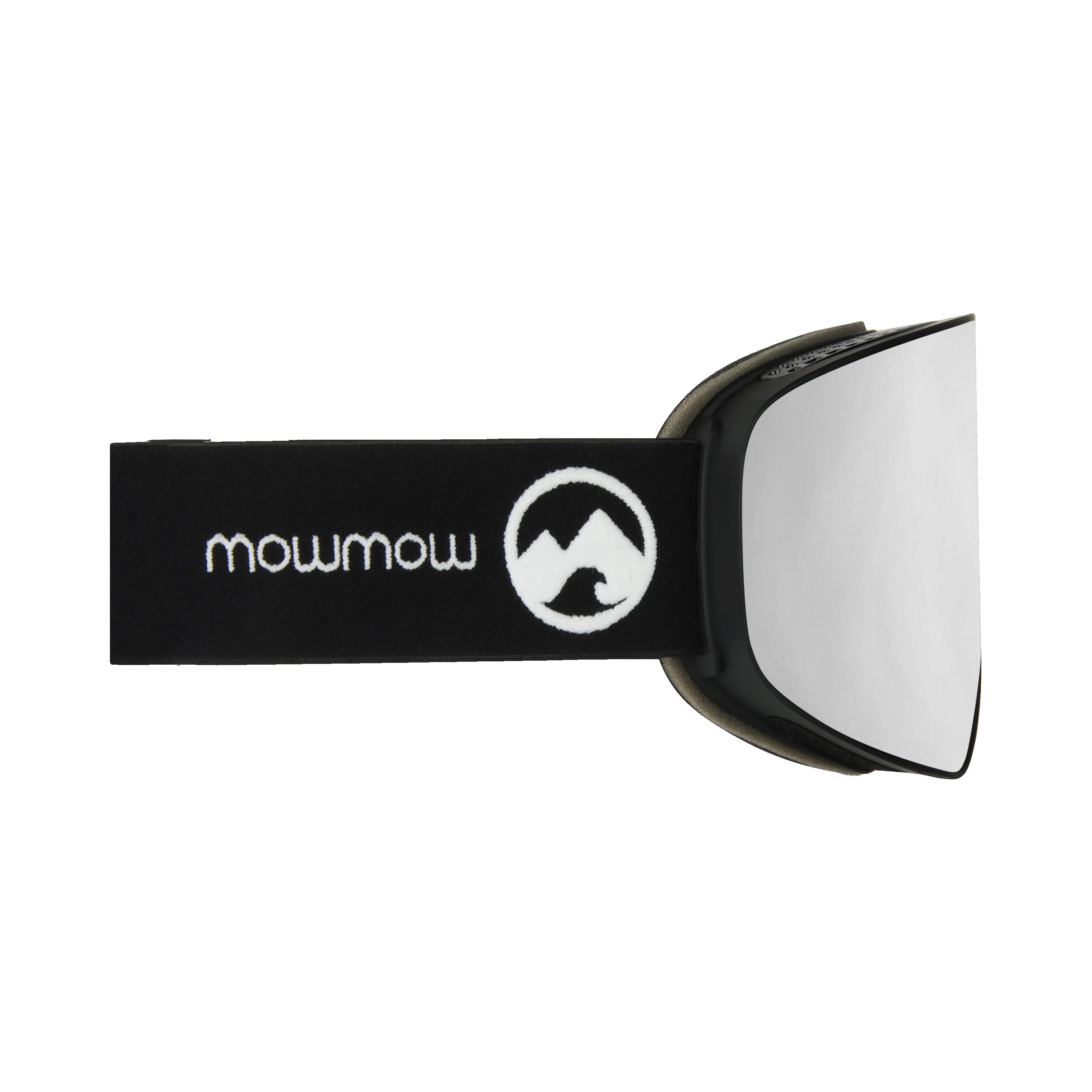 Unisex Ski goggles Stealth (Silver | Black Strap) 4/5