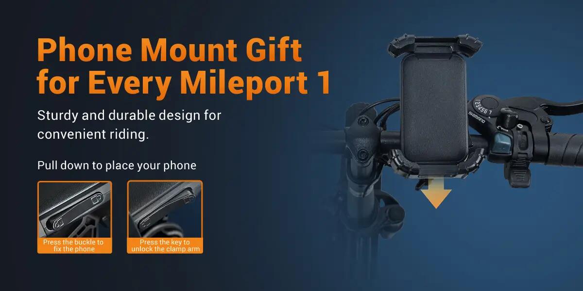 Bicicletă electrică pliabilă HillMiles MilePort 1, 250W, autonomie 100 km 13/15