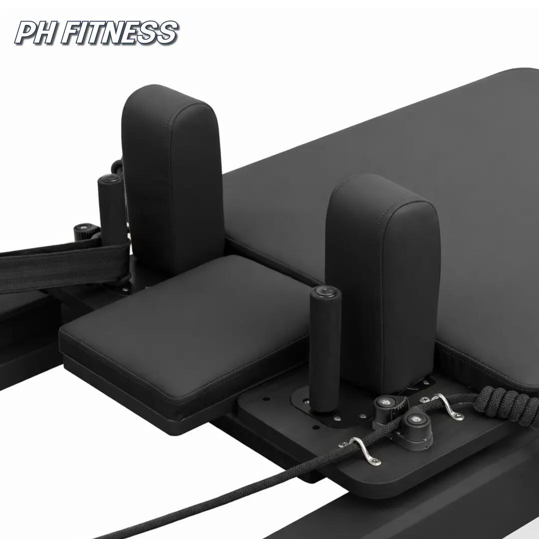 Reformer Pilates alluminio con mezza torre trapezio 6/9