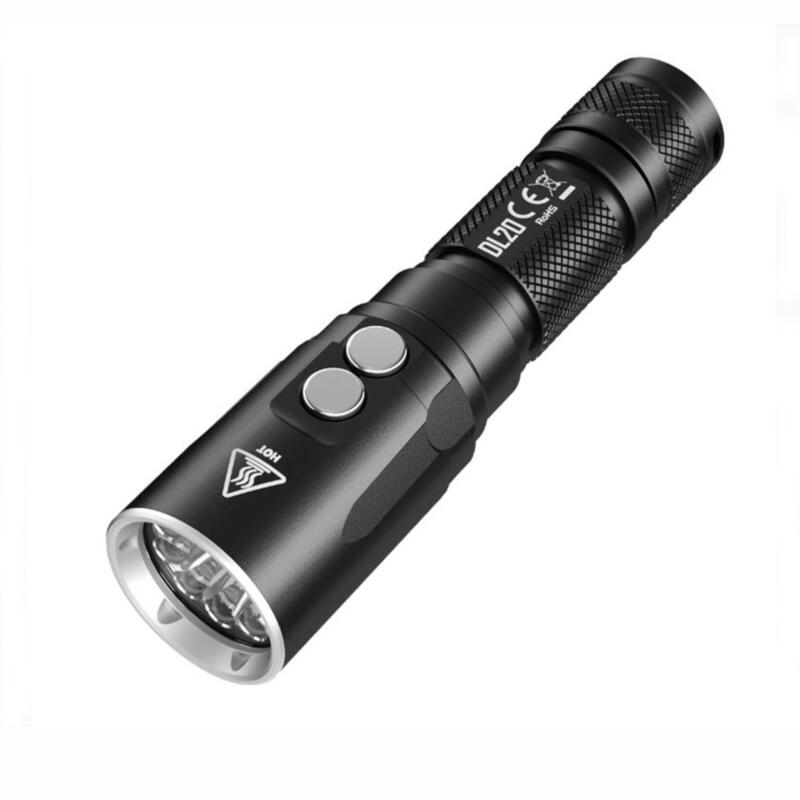 Duiklamp DL20 CREE XP-L HI V3 LED 1000 lumen - tot 100 meter