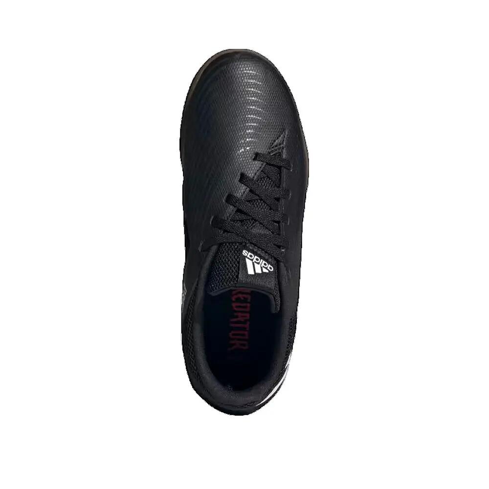 Chaussures de football adidas Predator Edge.4 IN Sala Noir/Rouge 2/5