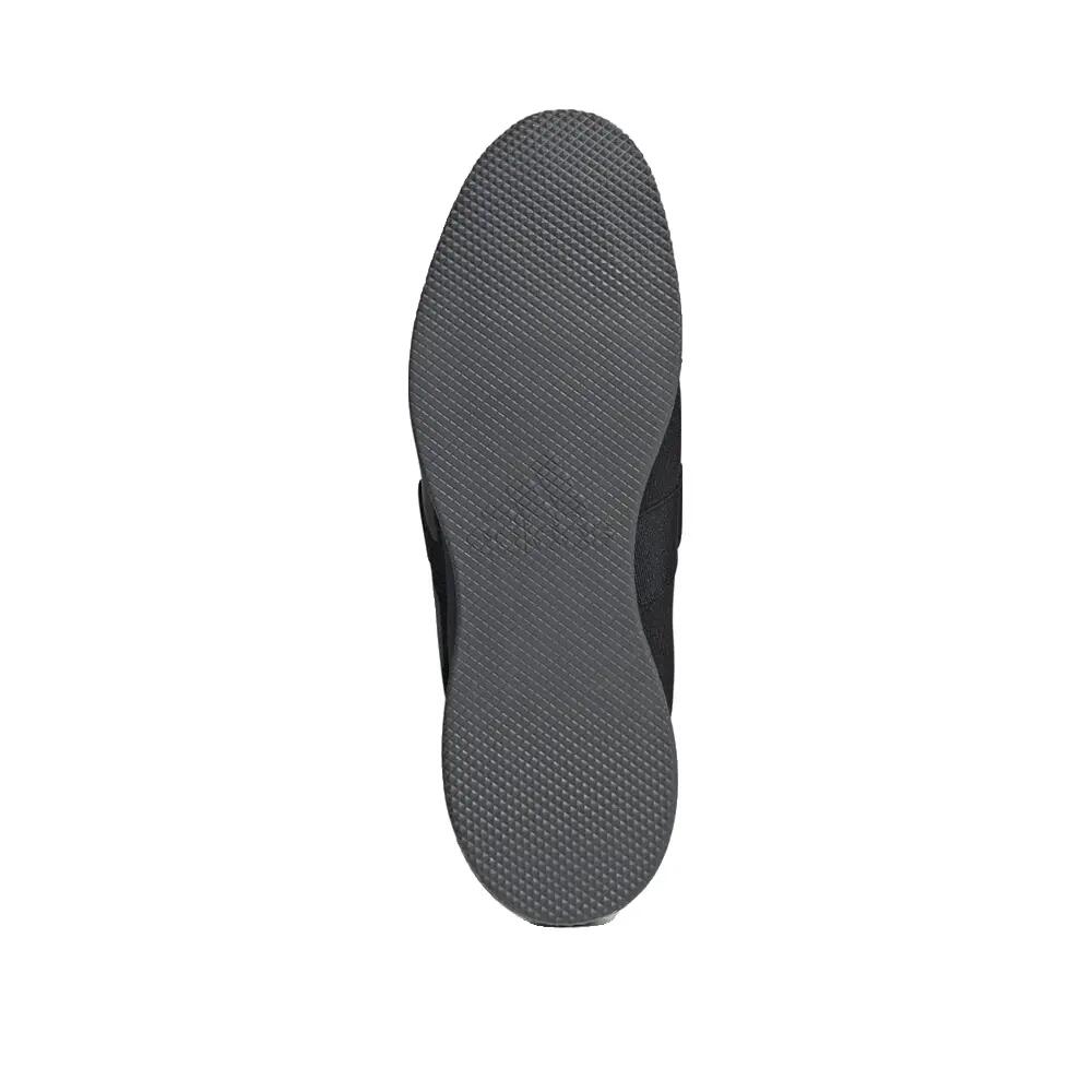 Scarpe da sollevamento pesi adidas adipower ii Nero/Verde 8/8