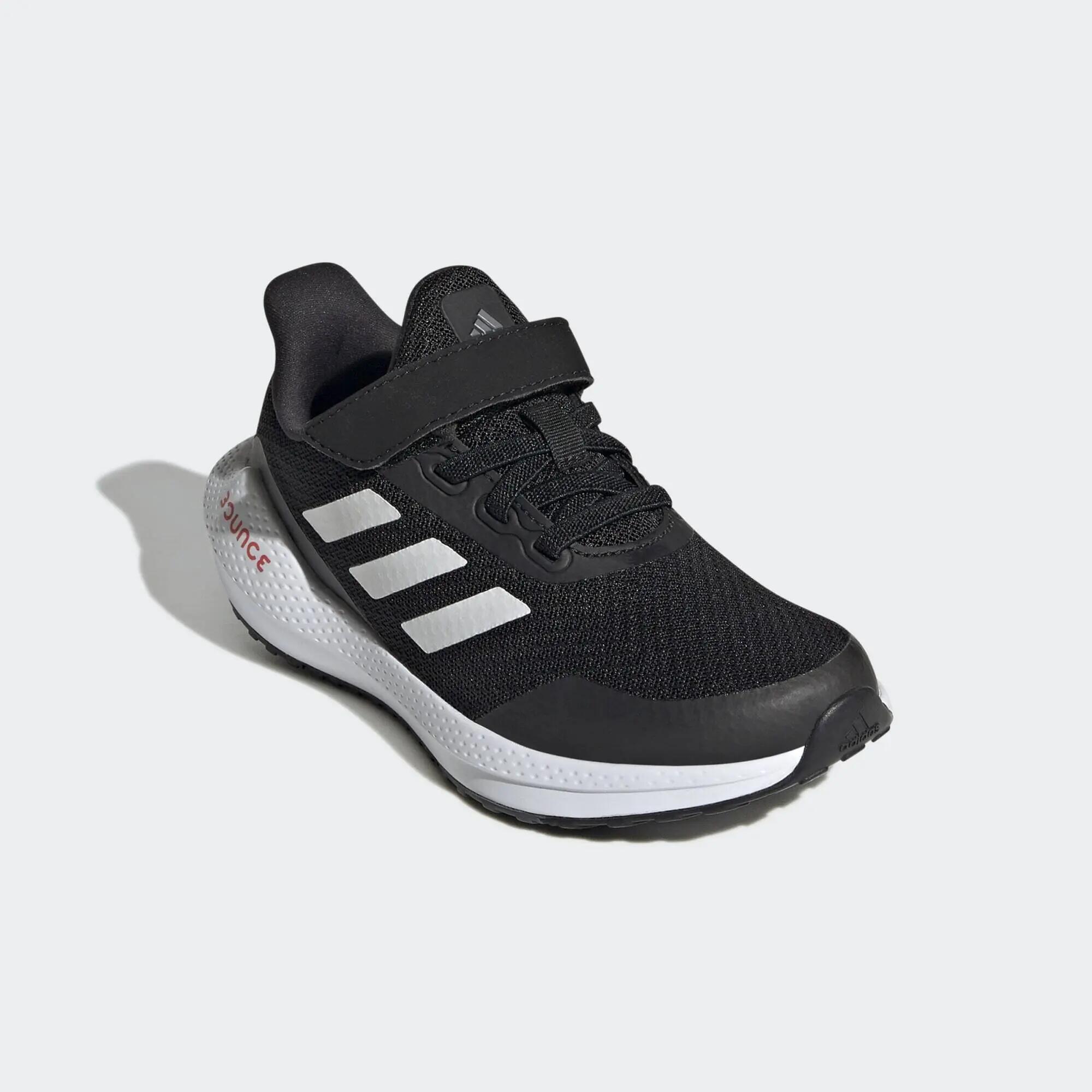 Sapatos de corrida adidas EQ21 Run El K Preto/Branco 5/7