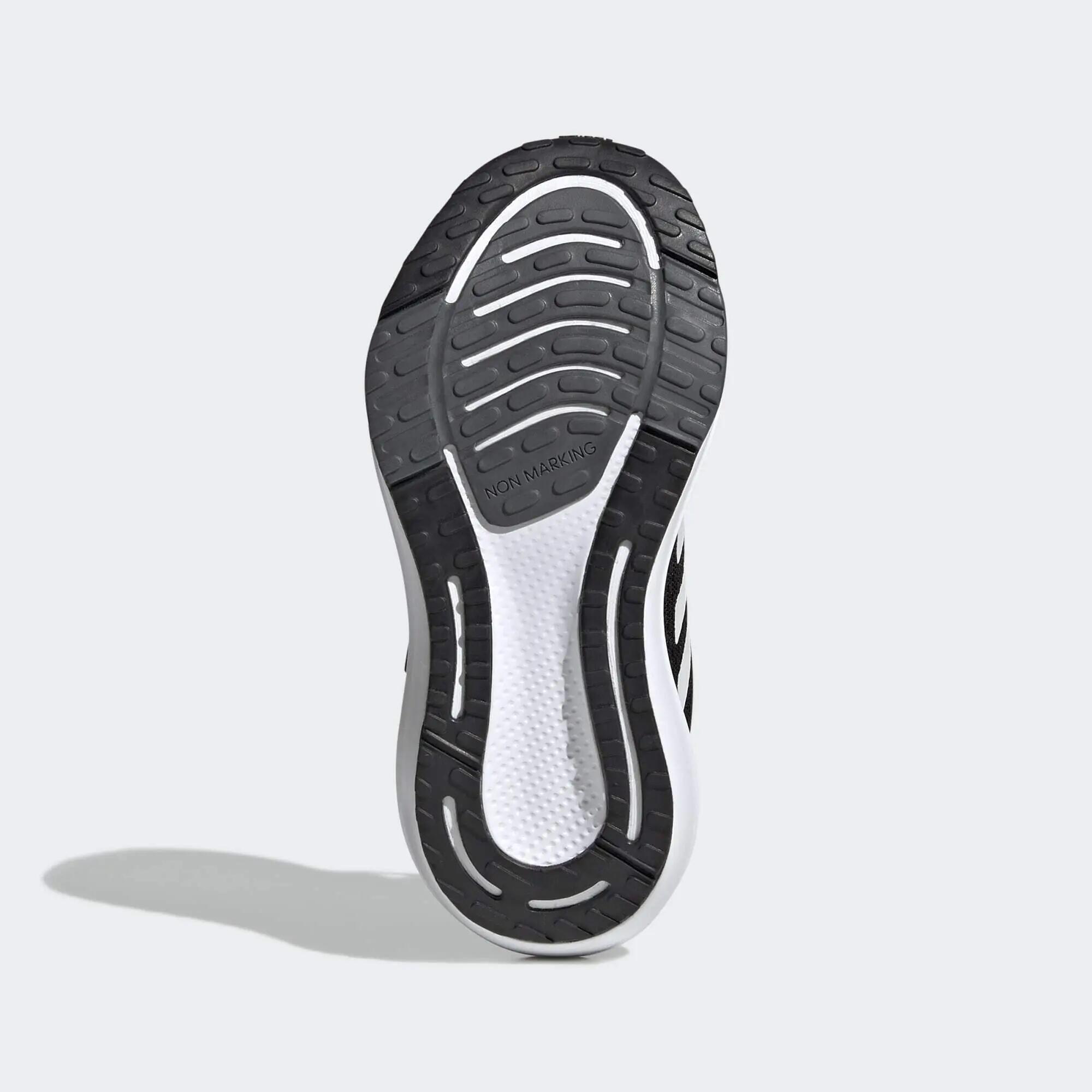 Sapatos de corrida adidas EQ21 Run El K Preto/Branco 4/7