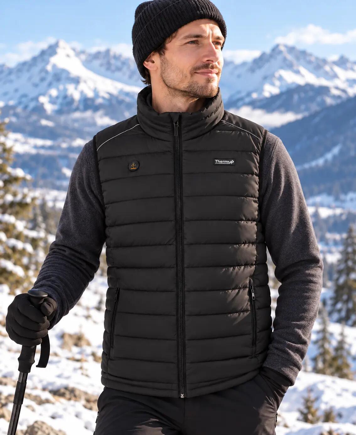 Gilet Chauffant à Infrarouge Lointain pour Sport, Outdoor, Hiver & Chaleur 5/5