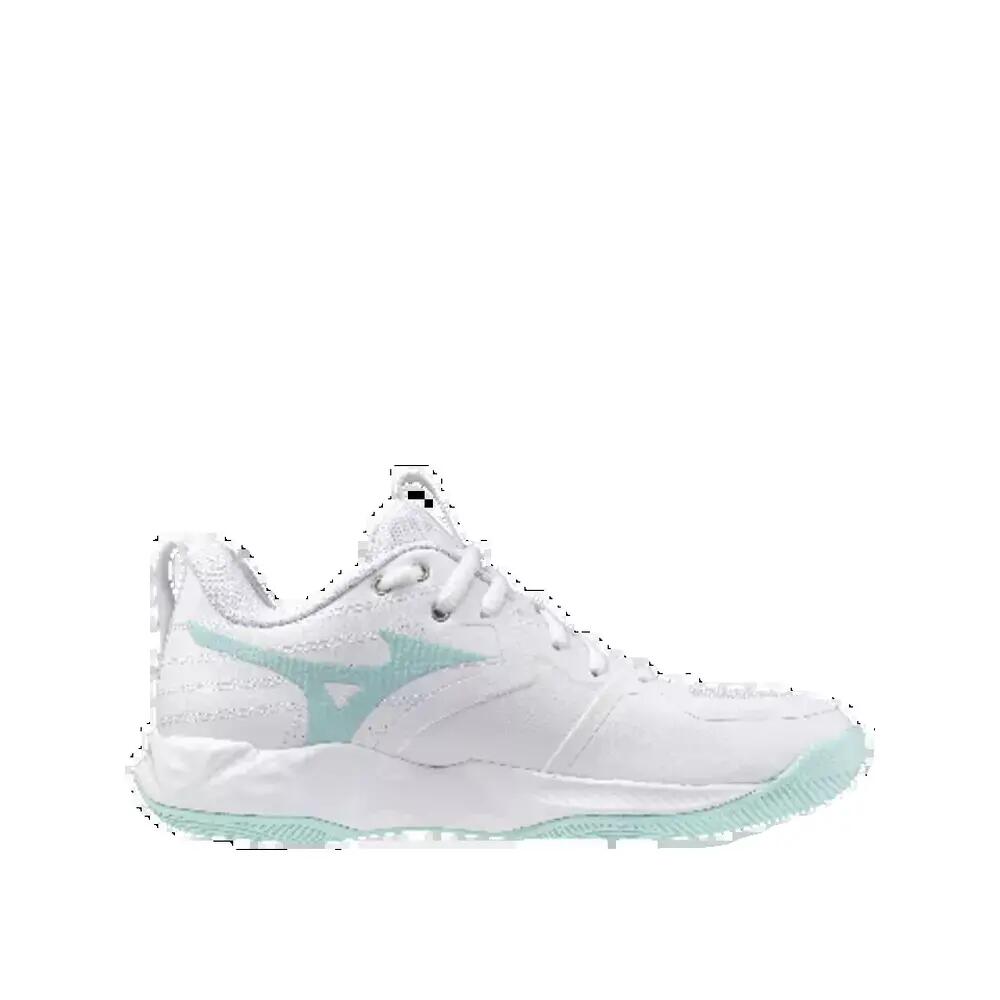 Chaussures de volley Mizuno Wave Momentum Pro Blanc/Tinte Bleu 2/6