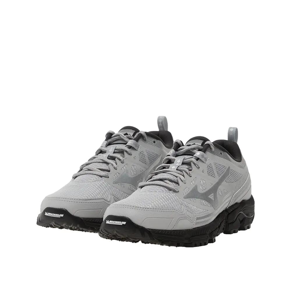Mizuno Wave Daichi LS Trail-Schuhe Blau/Silber 5/6