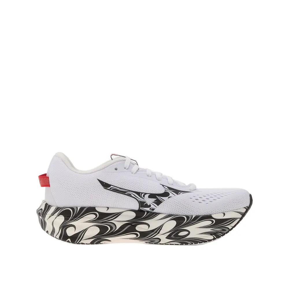 Chaussures Mizuno Wave Rider 30 Disclosure Branco/Preto/Vermelho 2/8