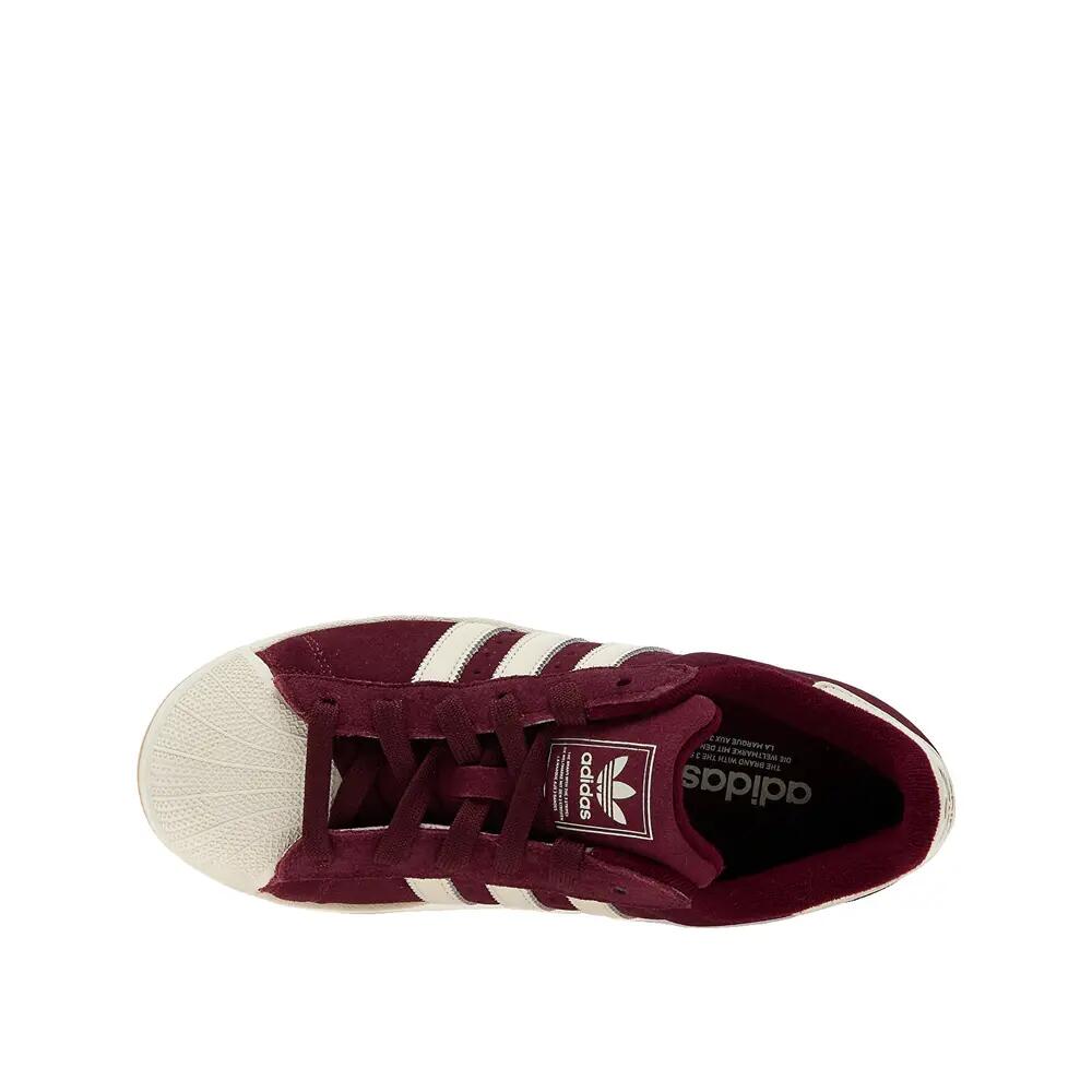 Zapatos adidas Superstar II Burdeos 3/6