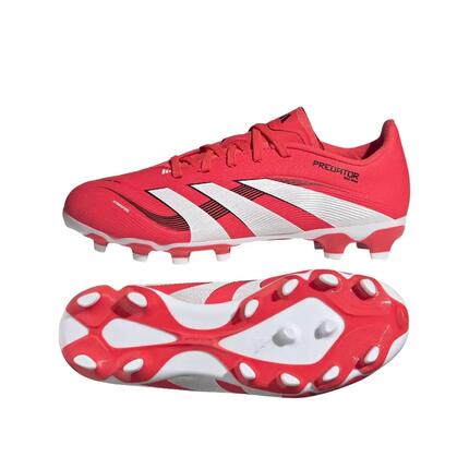 Zapatos de fútbol Adidas Predator League MG Jr Rojo