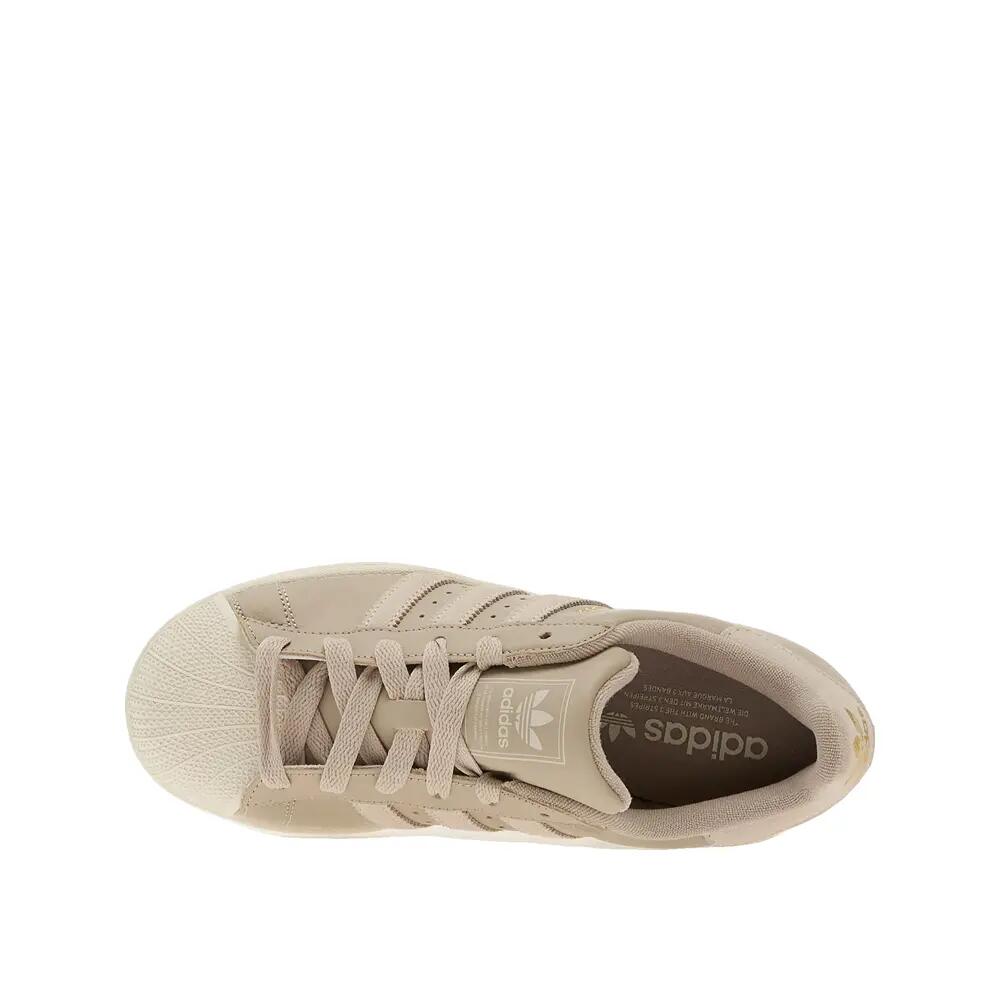 adidas Superstar II W Beige Aluminium Off White 3/6