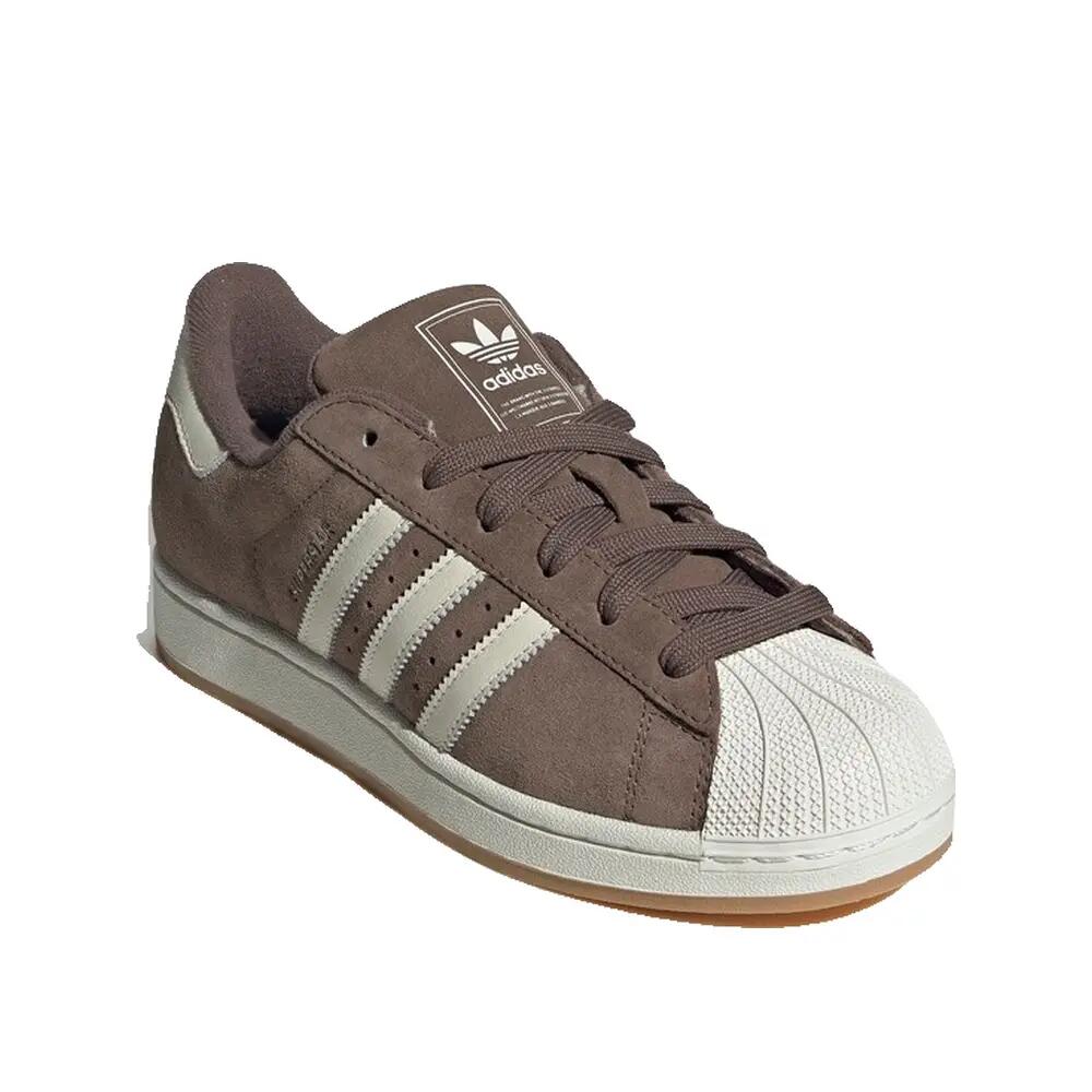 Chaussures adidas Superstar II Femme Brun/Blanc 1/6