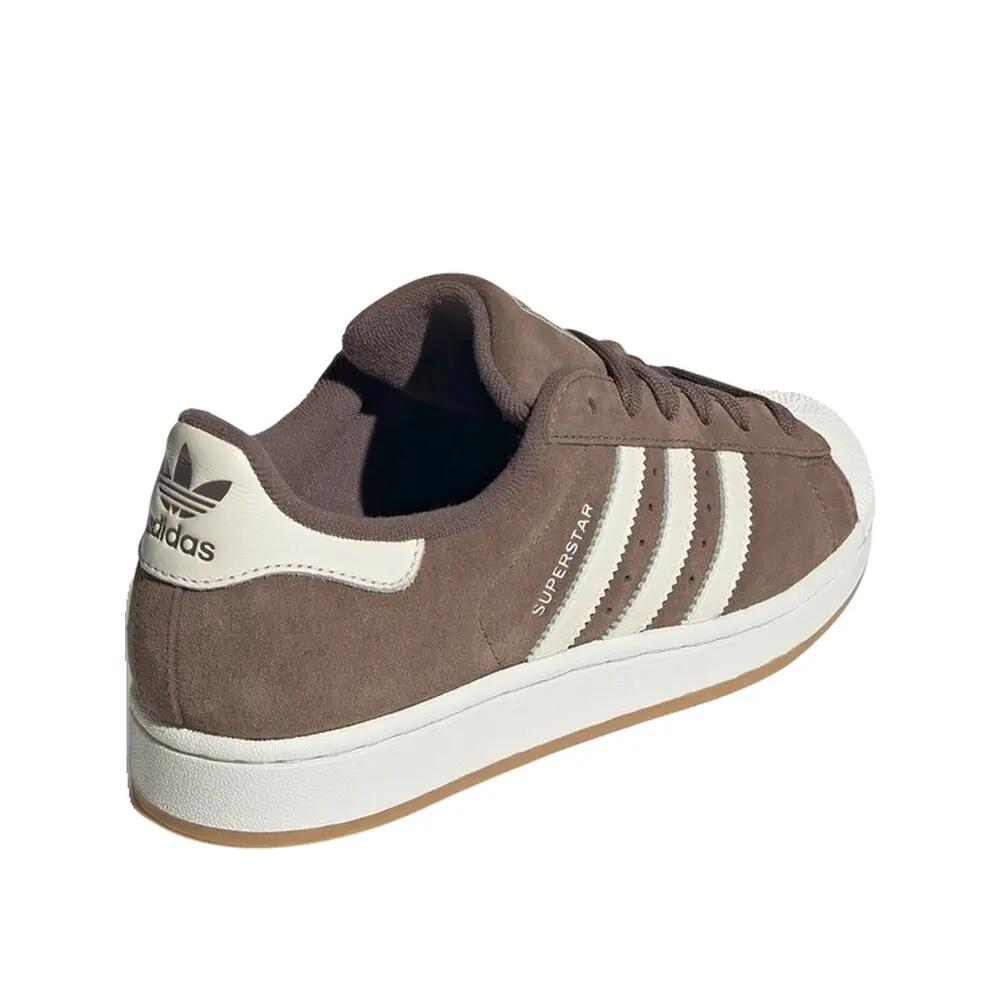 Chaussures adidas Superstar II Femme Brun/Blanc 4/6