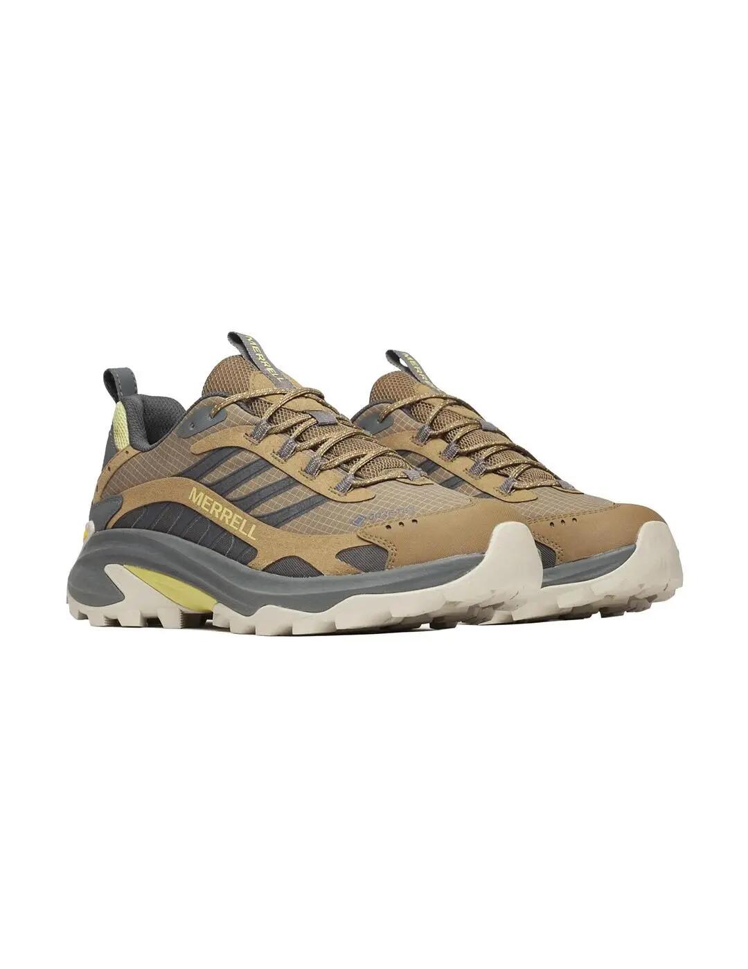 Sapatos de caminhada Merrell Moab Speed 2 GTX Marron Gris 4/6