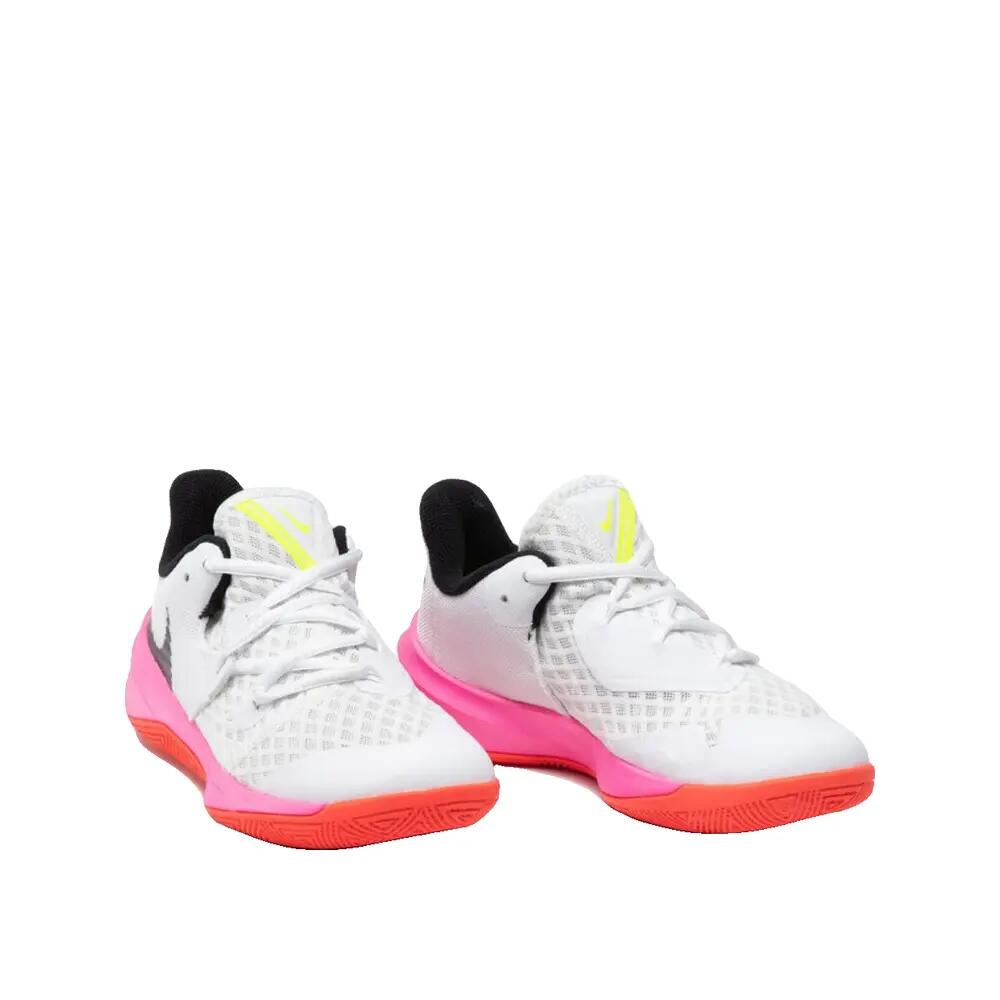 Nike Zoom Hyperspeed Court Wit/Roze/Rood 4/7