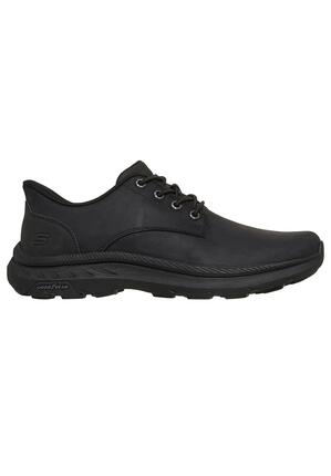 Skechers Herren Pollard Colt Slip Ins Relaxed Fit Schuhe Dark Black