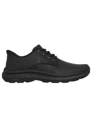 Skechers Herren Pollard Colt Slip Ins Relaxed Fit Schuhe Dark Black