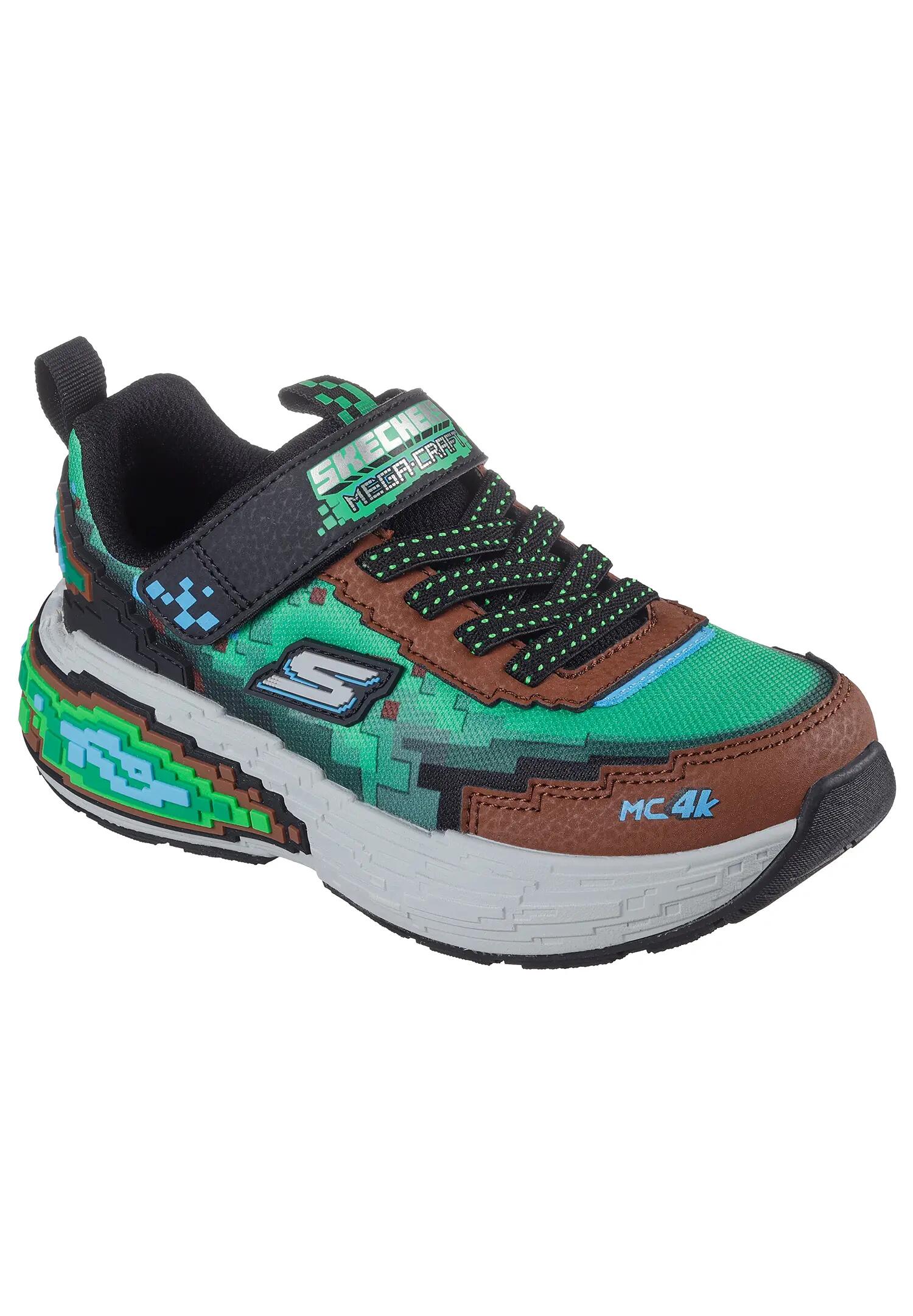 Buty SKECHERS MEGA-CRAFT 4K Zielony 4/7
