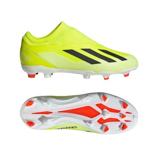 Chaussures de football adidas X Crazyfast League Laceless Jaune