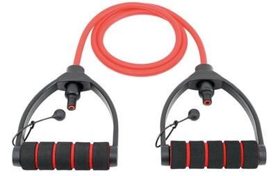 Iron gym adjustable tube trainer